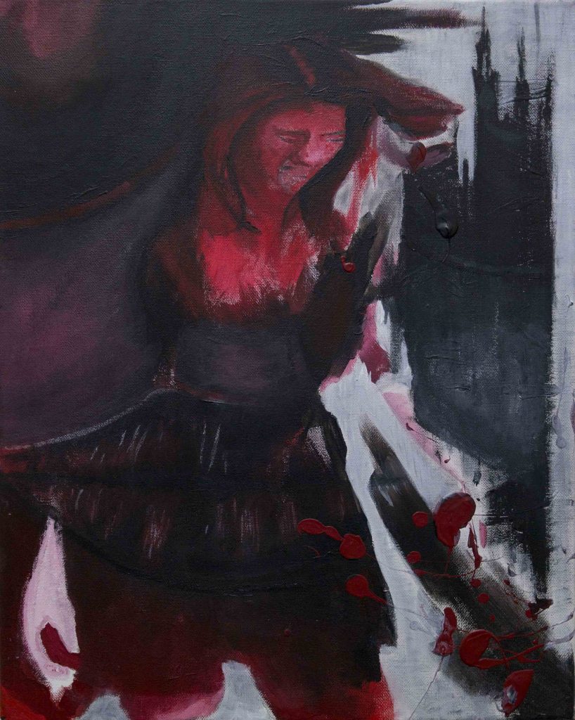 Danny ShoeStar Acrylic Painting bipolarity