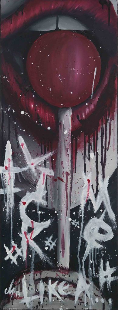 Danny ShoeStar Painting Lollipop Kunst Modern like me like a