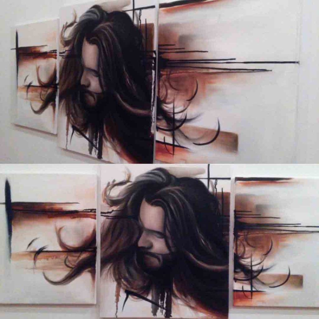 Portrait Malerei Gemaelde Painting Art Kunst Wien Danny ShoeStar