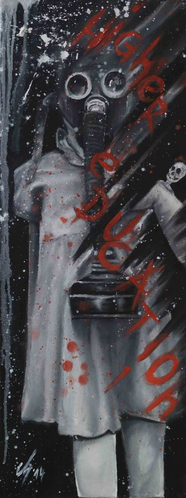 painting wien vienna kunst malerei danny shoestar higher education